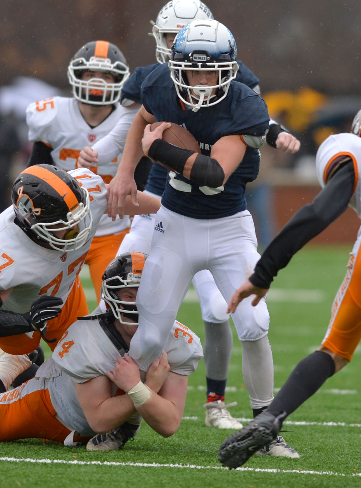 JI Burton vs Patrick Henry Football